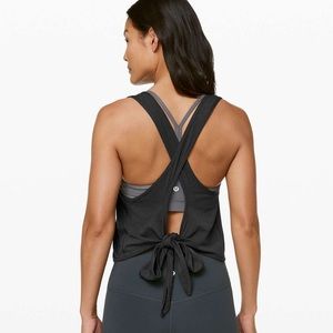 Lululemon tie back tank